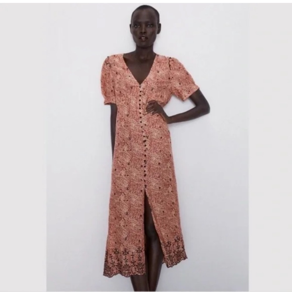 Zara Women's Embroidered Dress